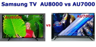 Samsung TV AU7000 vs AU8000 keskiarvo selitetty