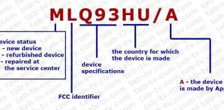 Mitä iPhonen mallinumero tarkoittaa, selitys
