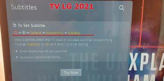 Tekstityksen ottaminen käyttöön tai poistaminen käytöstä LG TV:ssä 2021-2021-2022