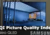 PQI Picture Quality Index Samsung-televisioissa