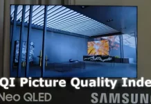 PQI Picture Quality Index Samsung-televisioissa