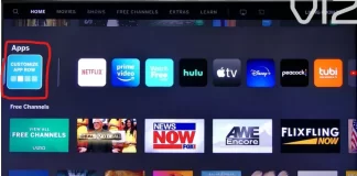 Sovellusten asentaminen Vizio Smart TV:hen