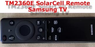 TM2360E Samsung 2023 TV:n kaukosäädin