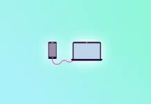 Miten heittää puhelin kannettavaan tietokoneeseen