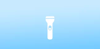 Taskulampun sammuttaminen iPhonessa