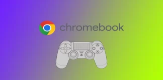 PS4-ohjaimen liittäminen Chromebookiin