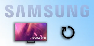Kuinka käynnistää Samsung TV uudelleen