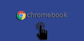 Kosketusnäytön sammuttaminen Chromebookissa