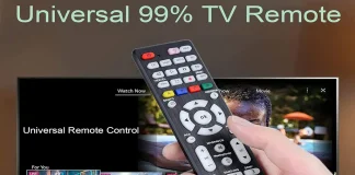 Yleiskäyttöiset mukautettavat kaukosäätimet Samsung-televisioille, koodeille ja asetuksille