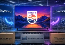 Kuka valmistaa Philips-merkkisiä televisioita?