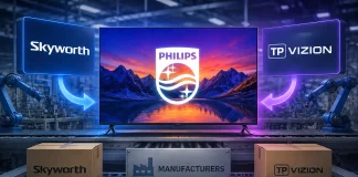 Kuka valmistaa Philips-merkkisiä televisioita?