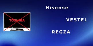 Kuka valmistaa Toshiba-televisioita, kuka omistaa Toshiba-tuotemerkin