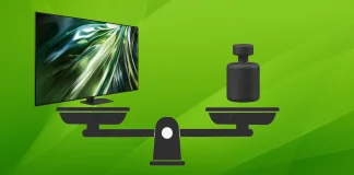 Kuinka paljon 65-tuumainen televisio painaa?