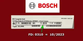 Bosch FD-numero: Koodin purku ja selitys