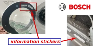 Bosch pesukoneet ja kuivausrummut: Miten löydät mallikoodin ja sarjanumeron