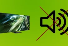 Ei ääntä Samsung TV:ssä, miten korjata se?