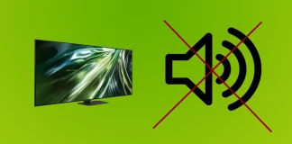 Ei ääntä Samsung TV:ssä, miten korjata se?