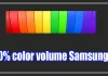Mitä Samsung QLED -televisioiden ”100 % värivolyymi” tarkoittaa