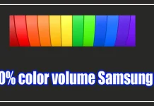 Mitä Samsung QLED -televisioiden ”100 % värivolyymi” tarkoittaa