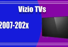 Vizio-televisioiden kehitys 2007–2024
