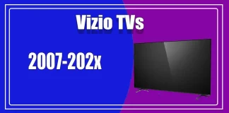 Vizio-televisioiden kehitys 2007–2024