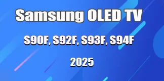 Eroja Samsung OLED -mallien S90F, S92F, S93F ja S94F välillä