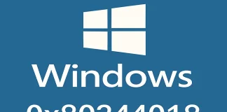 Kuinka korjata Windowsin päivitysvirhe 0x80244018
