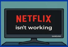 Netflix ei toimi Samsung Smart TV:ssä