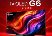 LG TV OLED evo AI G6 4K 2026, tekniset tiedot