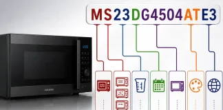 Samsung-mikroaaltouunien mallinumeroiden selitys Samsung-mikroaaltouunien mallinumeroiden selitys