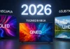 LG-televisioiden mallinumeroiden purku, LED, NanoCell, QNED, OLED 2011–2026