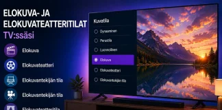 Elokuva- ja elokuvateatteritilat televisiossa
