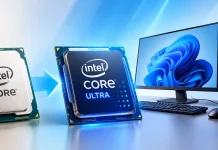 Intelin pöytätietokoneiden prosessorisukupolvet 1. sukupolven Core-prosessoreista Core Ultraan