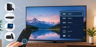 LG Smart TV:n tulolähteen vaihtaminen