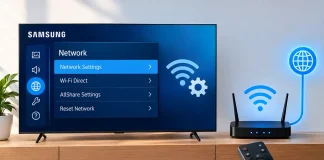 Samsung-television verkkoasetusten muuttaminen