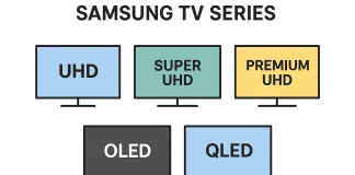 Samsung-televisiosarjojen luokittelu