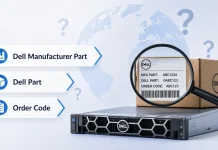 Mitä Dell Manufacturer Part, Dell Part ja Order Code tarkoittavat?