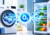 Mitä Active Oxygen on pesukoneissa ja jääkaapeissa?