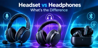 Headset ja kuulokkeet mikä on niiden ero?