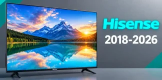 Hisense-televisiomallistot vuosittain 2018–2026