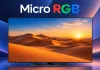 Samsungin, LG, Hisensen, TCL ja Sonyn Micro RGB -televisiot vuonna 2026