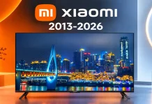 Xiaomi-televisiosarjat vuosittain 2013–2026